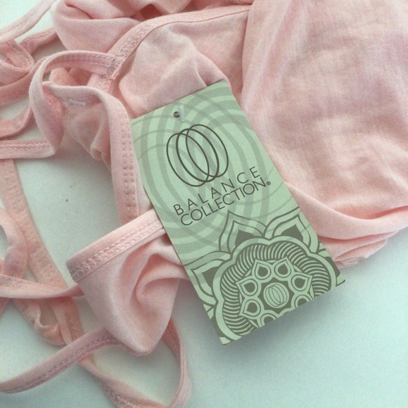 BALANCE COLLECTION BY MARIKA PINK CAGED TANK NWT S - Picture 8 of 11